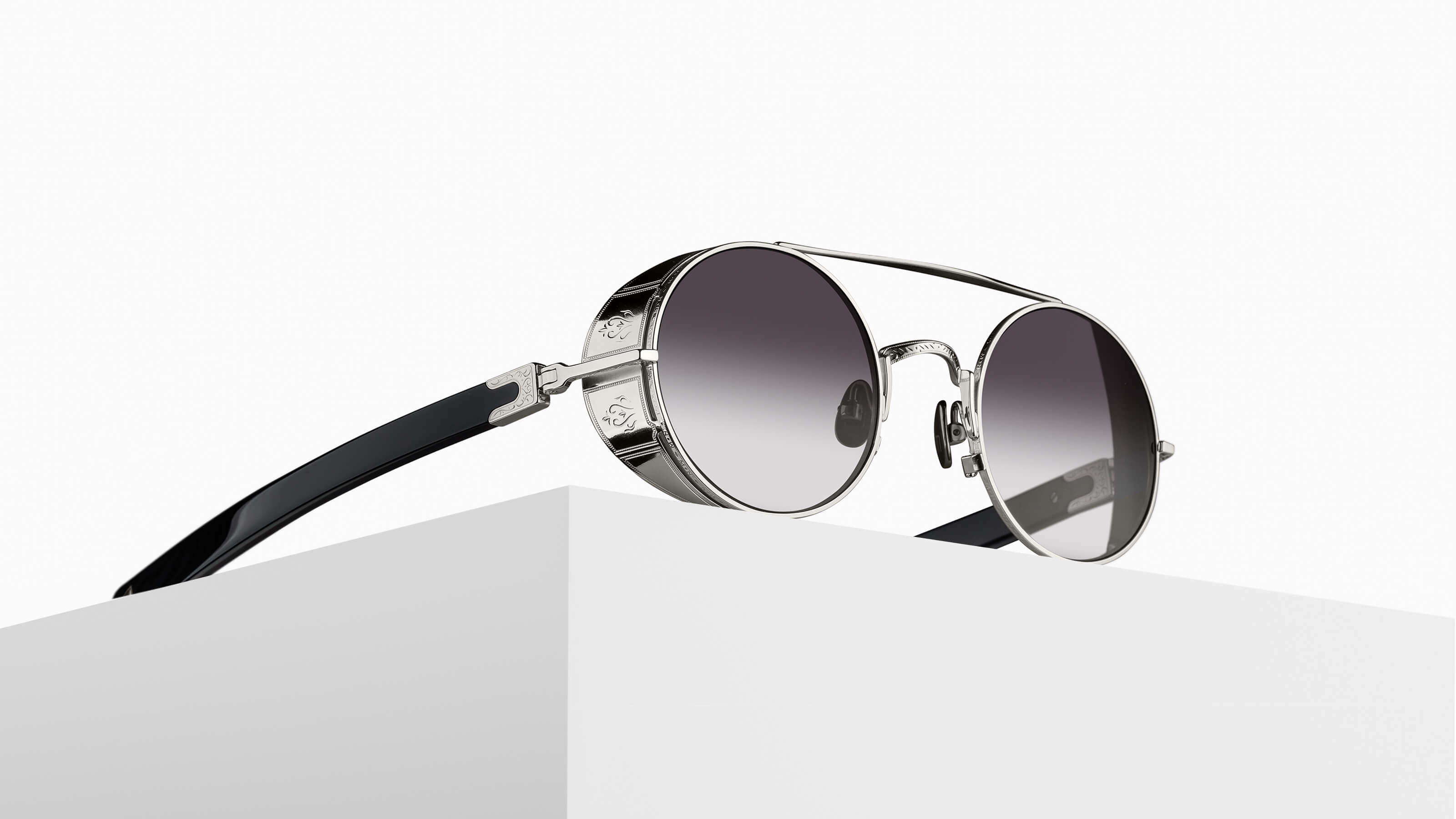 Matsuda Official | M3128 Round Sunglasses - Hand Made in Japan