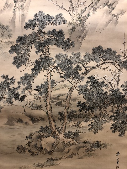 岸連山 蓬莱之図｜古美術・掛け軸の販売・買取・鑑定-松本松栄堂