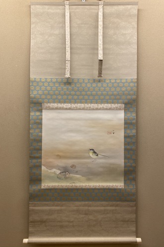 竹内栖鳳 二雀｜古美術・掛け軸の販売・買取・鑑定-松本松栄堂