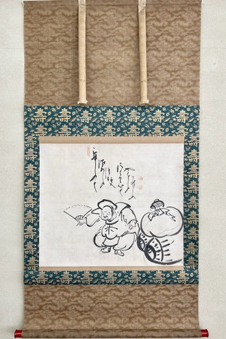 白隠慧鶴の取扱い作品｜古美術・掛け軸の販売・買取・鑑定-松本松栄堂