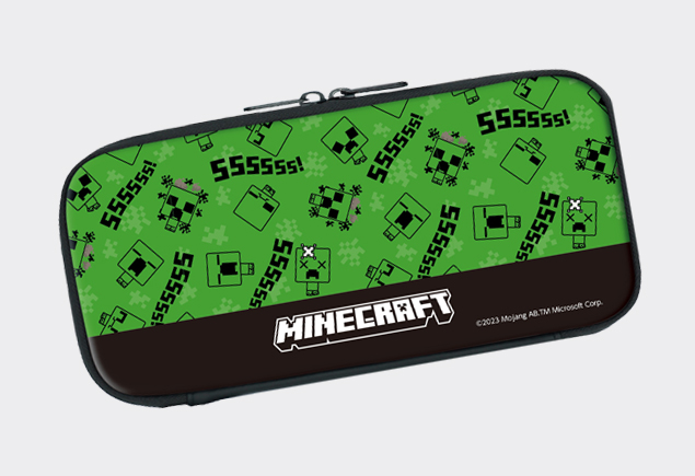 Nintendo Switchファミリー対応コンビネーションポーチ マインクラフト