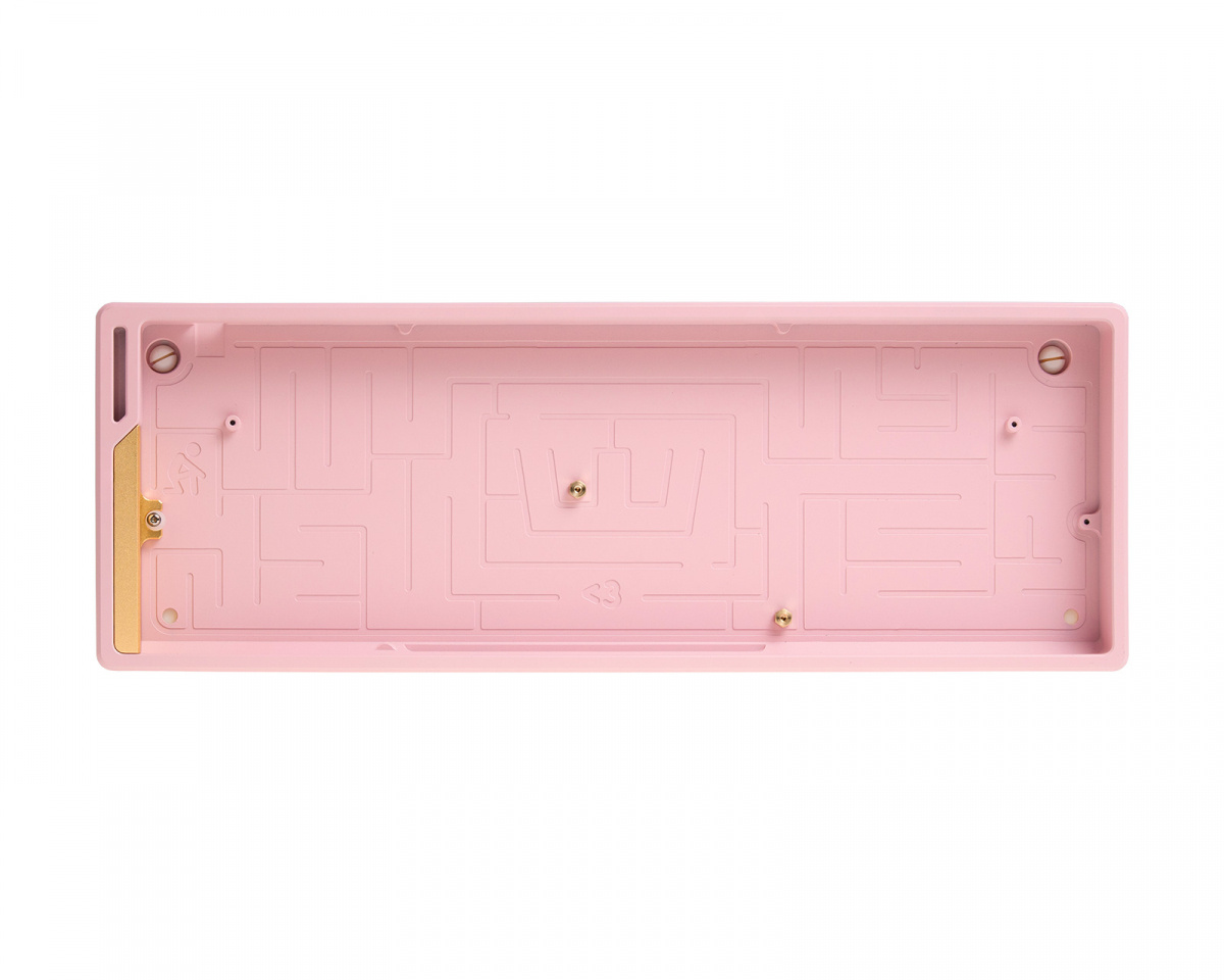 Wooting Alumaze60 - 60% Universal Aluminium Case - Blossom Pink