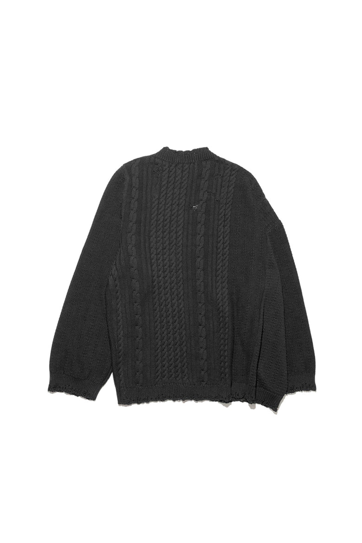 ENFANTS RICHES DÉPRIMÉS | ASYMMETRICAL CARDIGAN