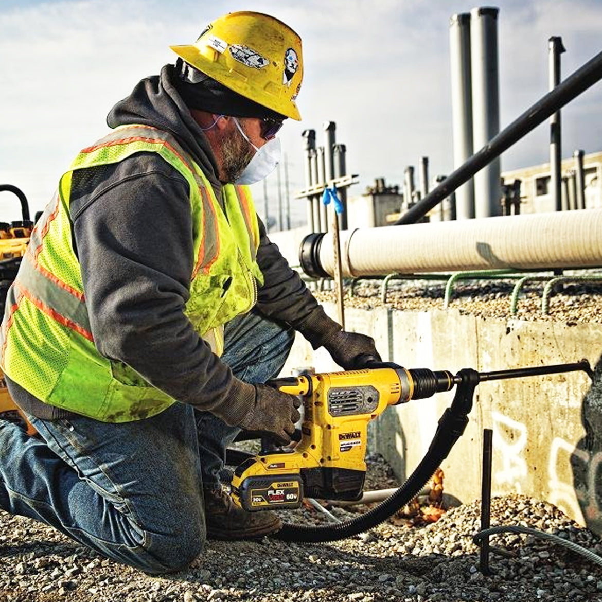 DeWALT DCH481X2 60V 9/16-Inch SDS-MAX Combination Hammer Driver