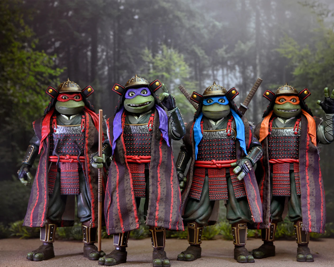 NECA SDCC 2023 Exclusive Teenage Mutant Ninja Turtles III Movie