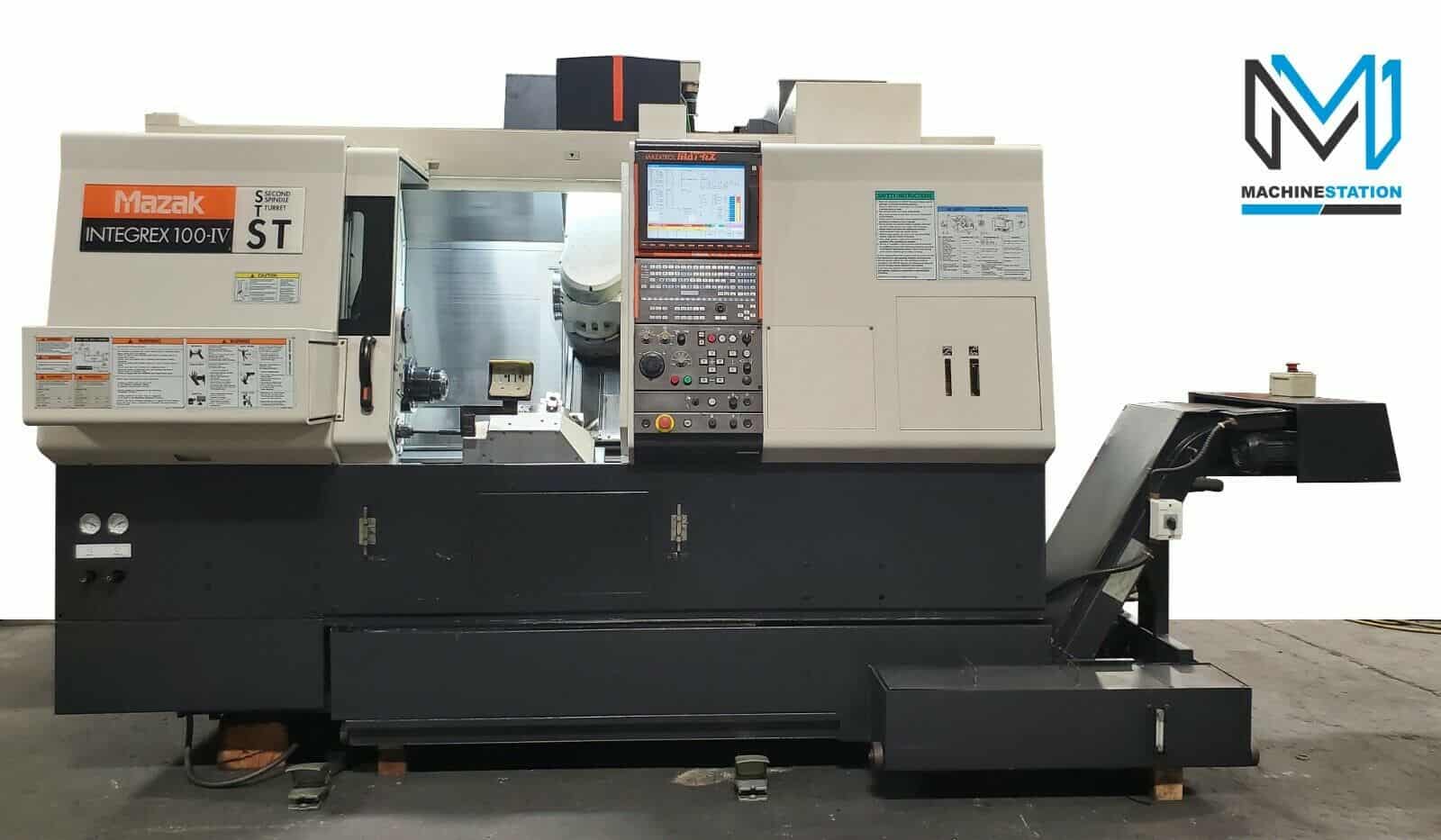 Used Mazak Integrex 100-IV Multi Axis Turn Mill Lathe - MachineStation