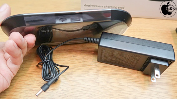 Apple Store、mophieのQiワイヤレス充電台「mophie wireless charging