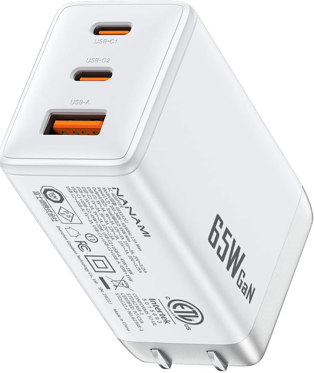 Amazon、NANAMIの65W USB充電器「‎NANAMI G651A2CJ」を1,499円で販売中