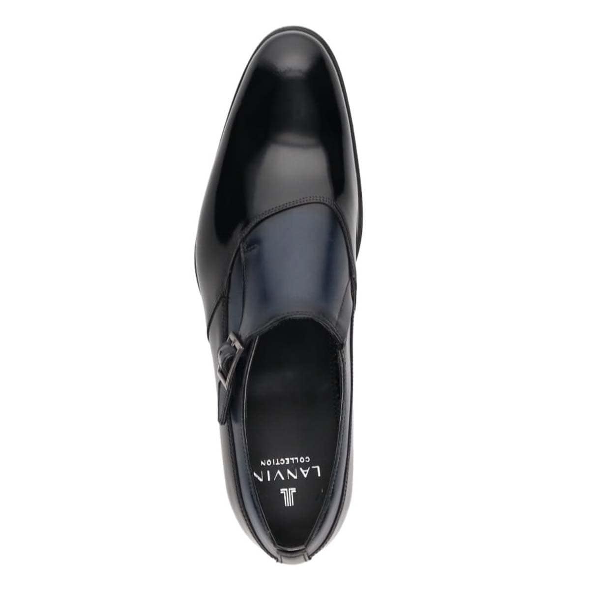 ランバンコレクション LANVIN COLLECTION 異素材MIXプレーンシングル