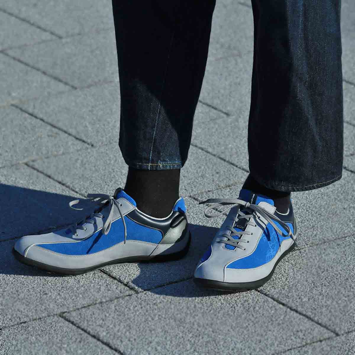 マドラス madras 特許 リカバリーメタインソール搭載 レザースニーカー