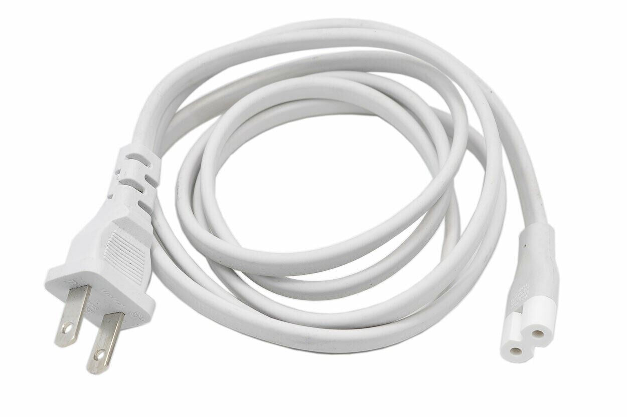 White AC Power Cord Cable For Apple Mac Mini 2010 2011 2012 2014