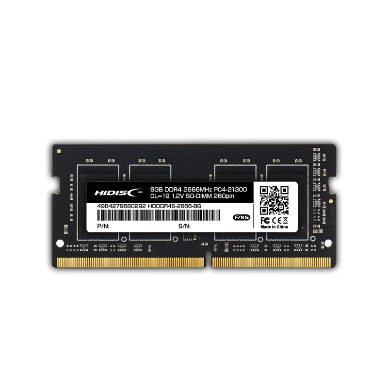 HIDISC DDR4 2666 ノートPC/スリムデスクトップPC用メモリ HDDDR4S