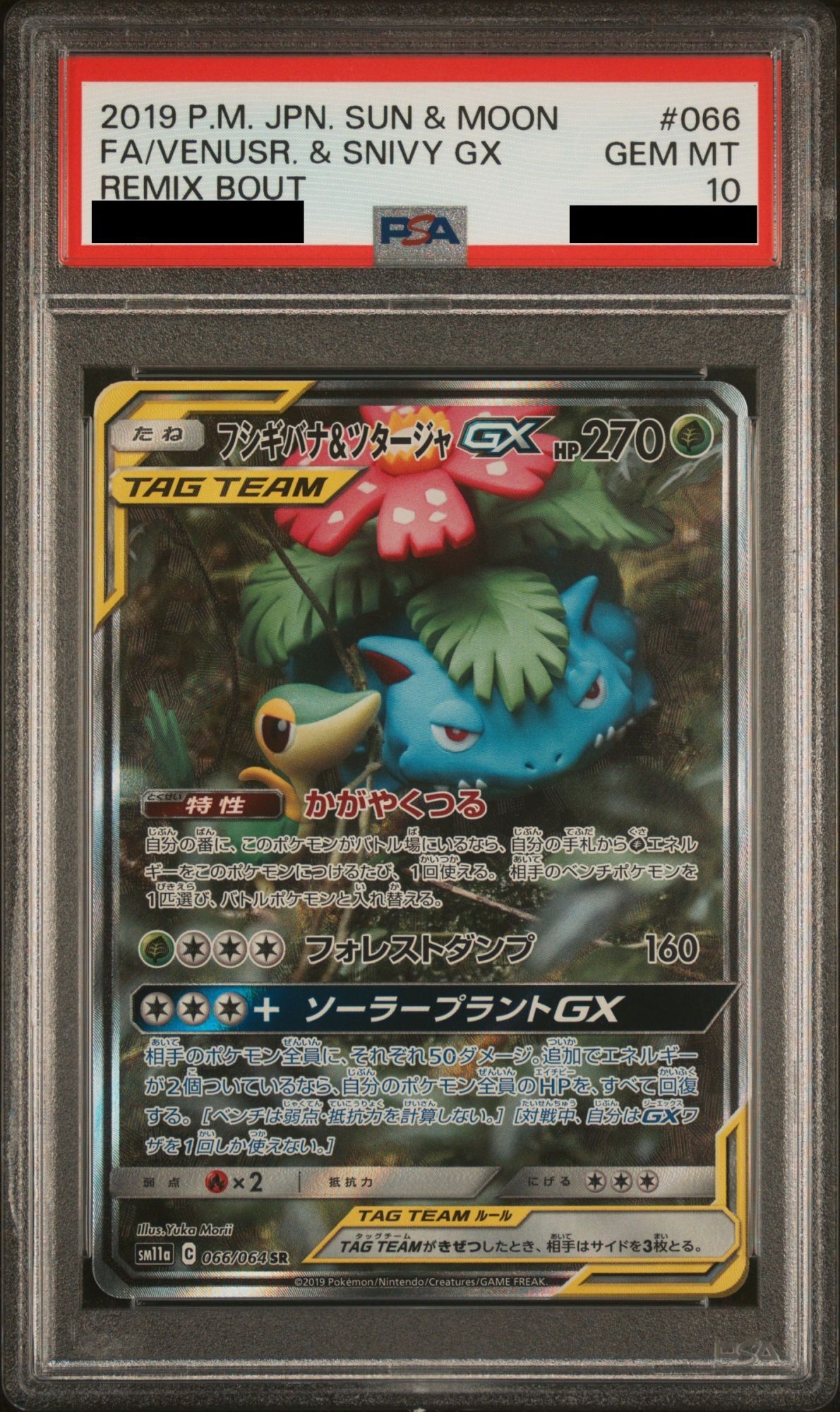 PSA10】フシギバナ ☆ 第1弾基本拡張パック 097/128 POP437 PSA10
