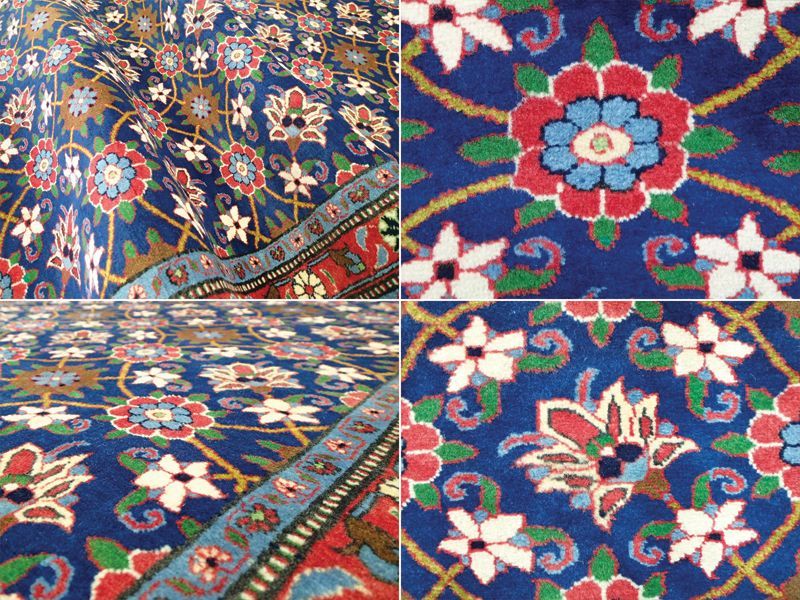 ペルシャ 絨毯 ハマダン 1.6m センター サイズ 156 x 105 cm 27