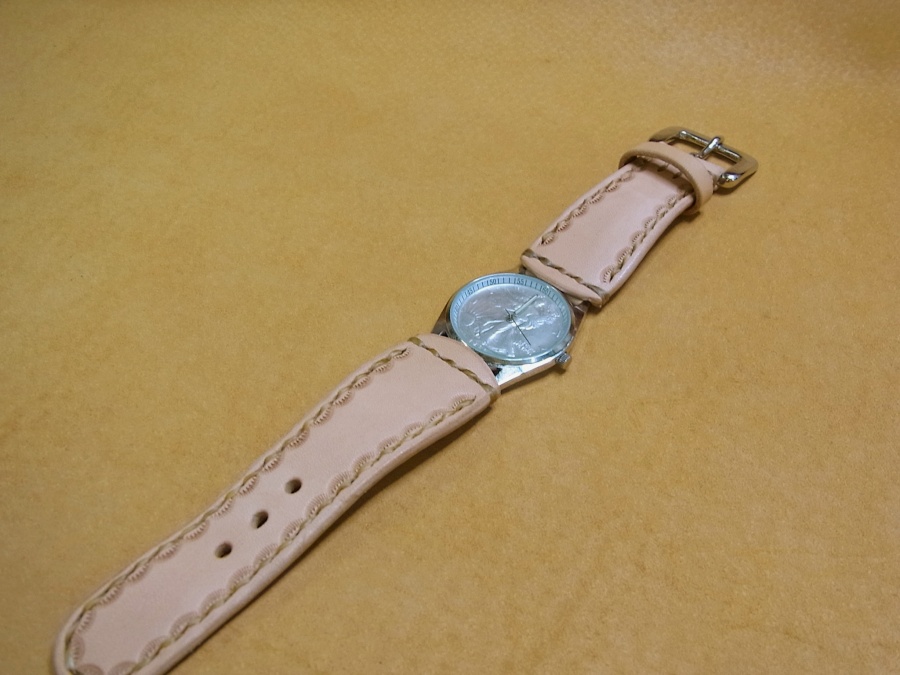 オーダー時計バンド（総手縫い）｜バイカーズスタイルのハンドメイド