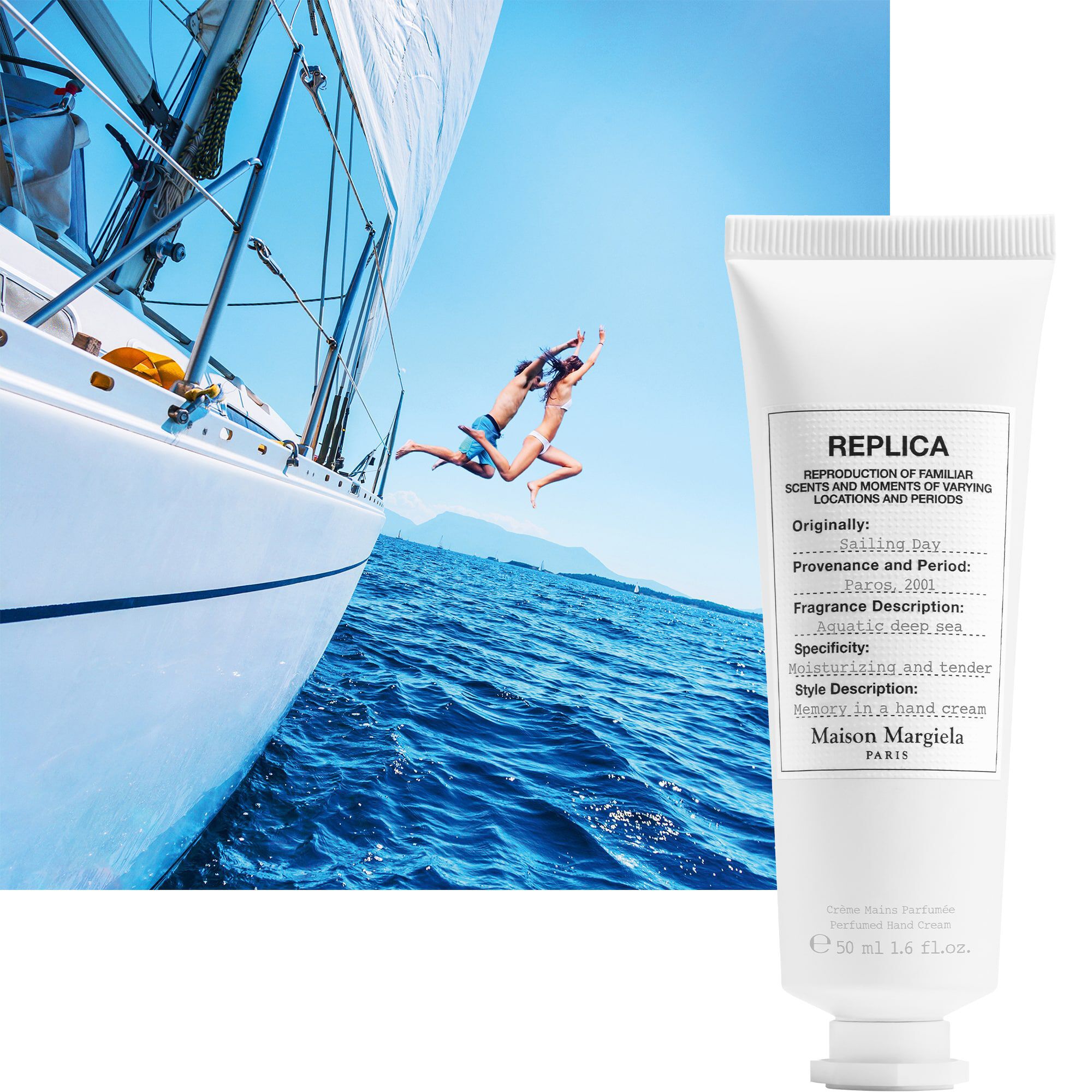 Discover REPLICA Sailing Day Body Lotion| Maison Margiela