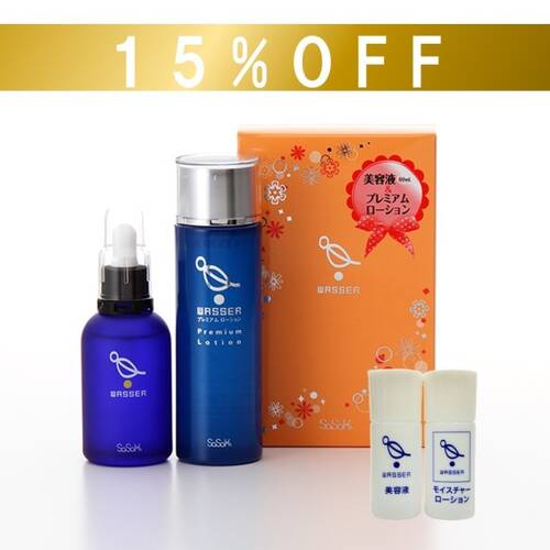 WASSER モイスチャーローション 120ml 2本セット WASSER(バッサ