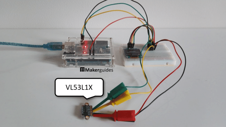 VL53L1X/TOF400C Distance Sensor with Arduino