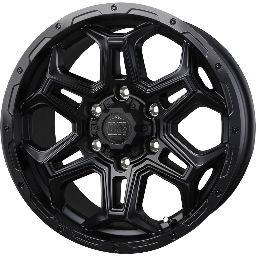 BADX ロックケリー(ROCK KELLY ) グリート Black Edition(6穴) 16