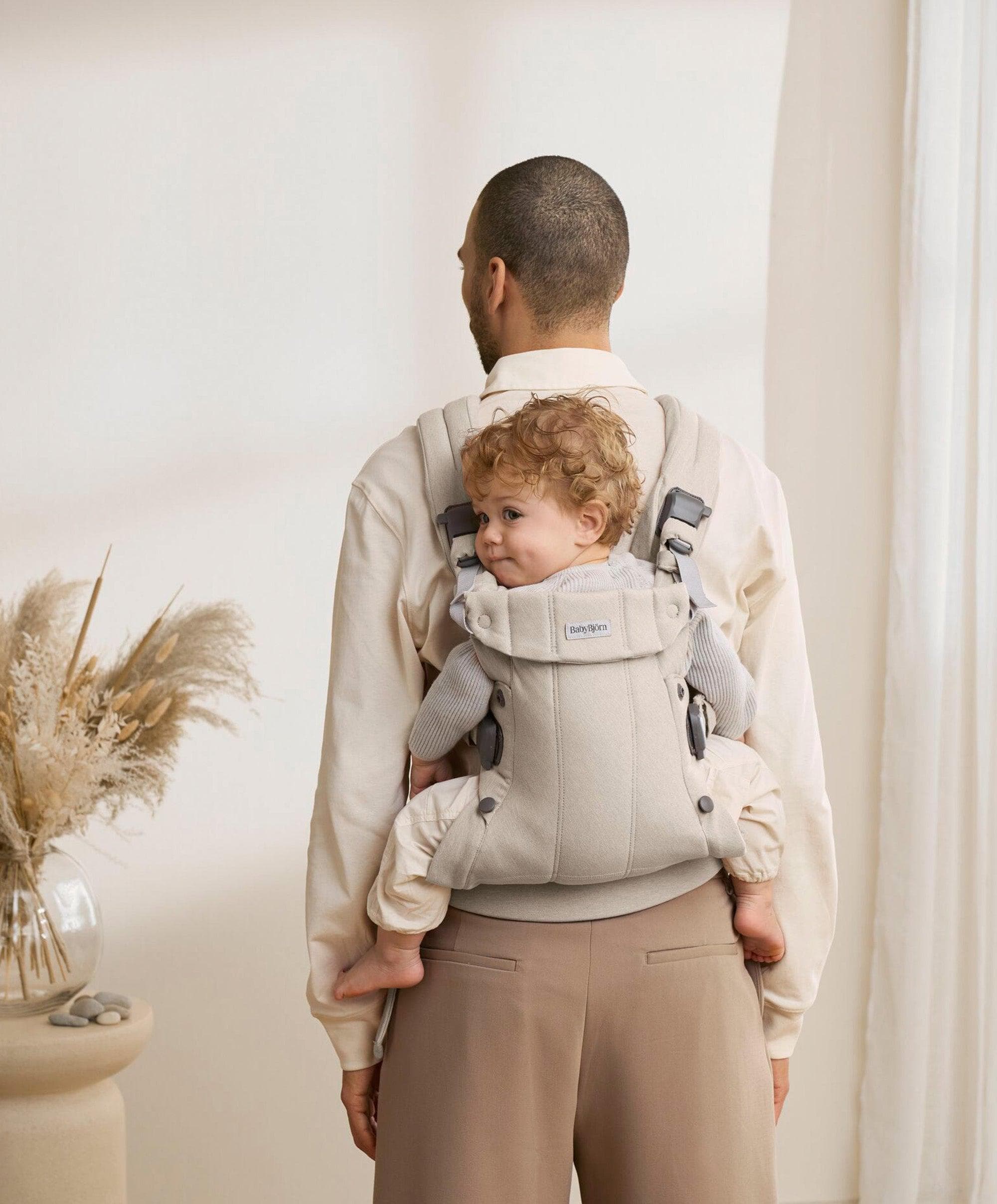 BabyBjörn Baby Carrier Harmony - Light Beige – Mamas & Papas UK