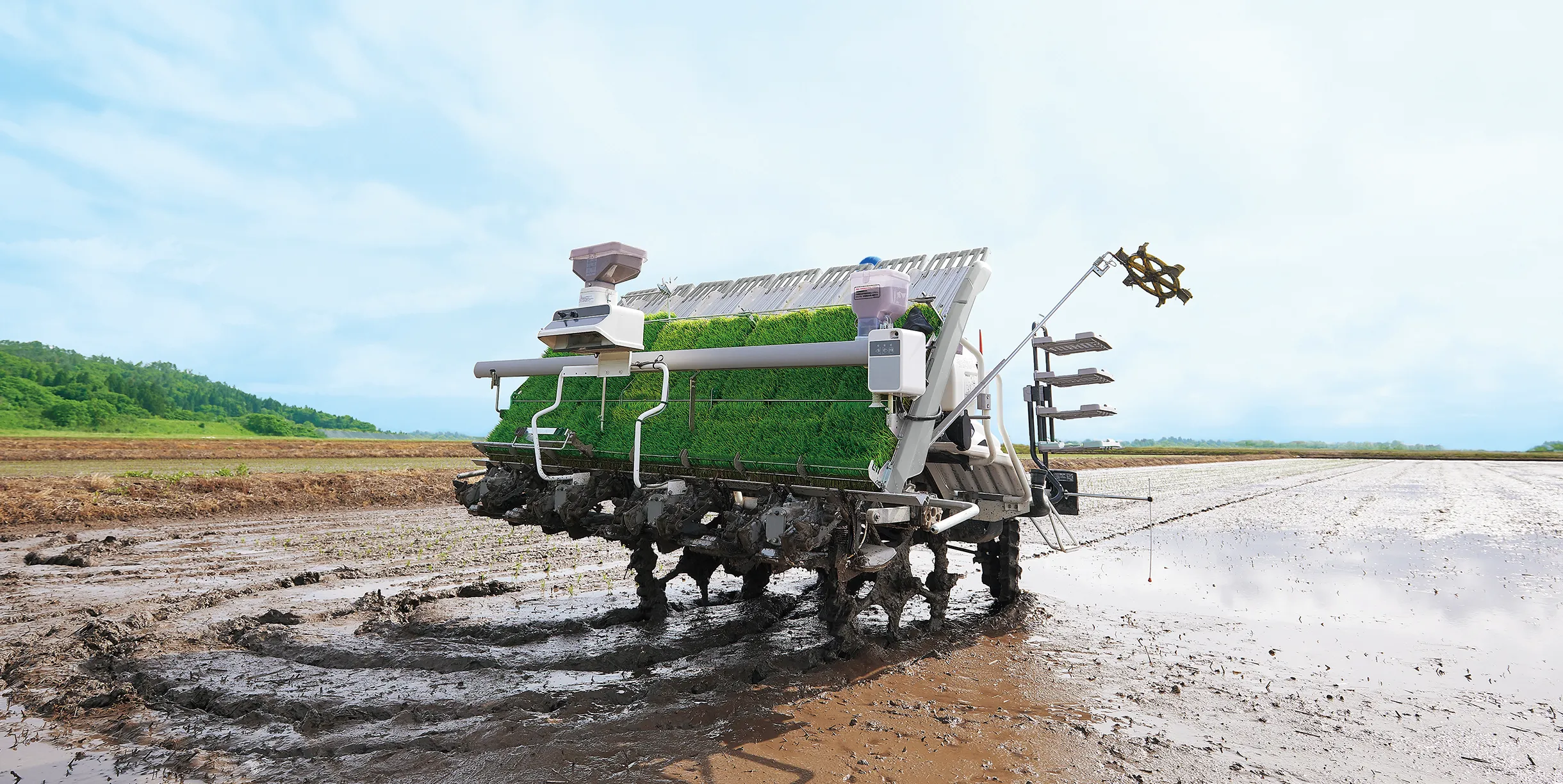 Rice transplanter LD6 / LD8｜田植機｜製品情報｜三菱マヒンドラ農機