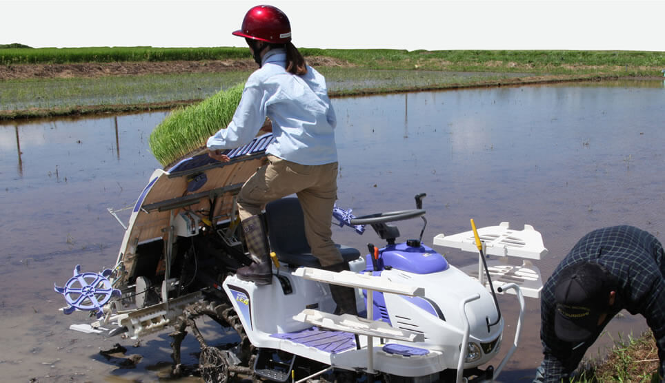 安心作業をバックアップ｜Tough LE4｜田植機｜製品情報｜製品紹介