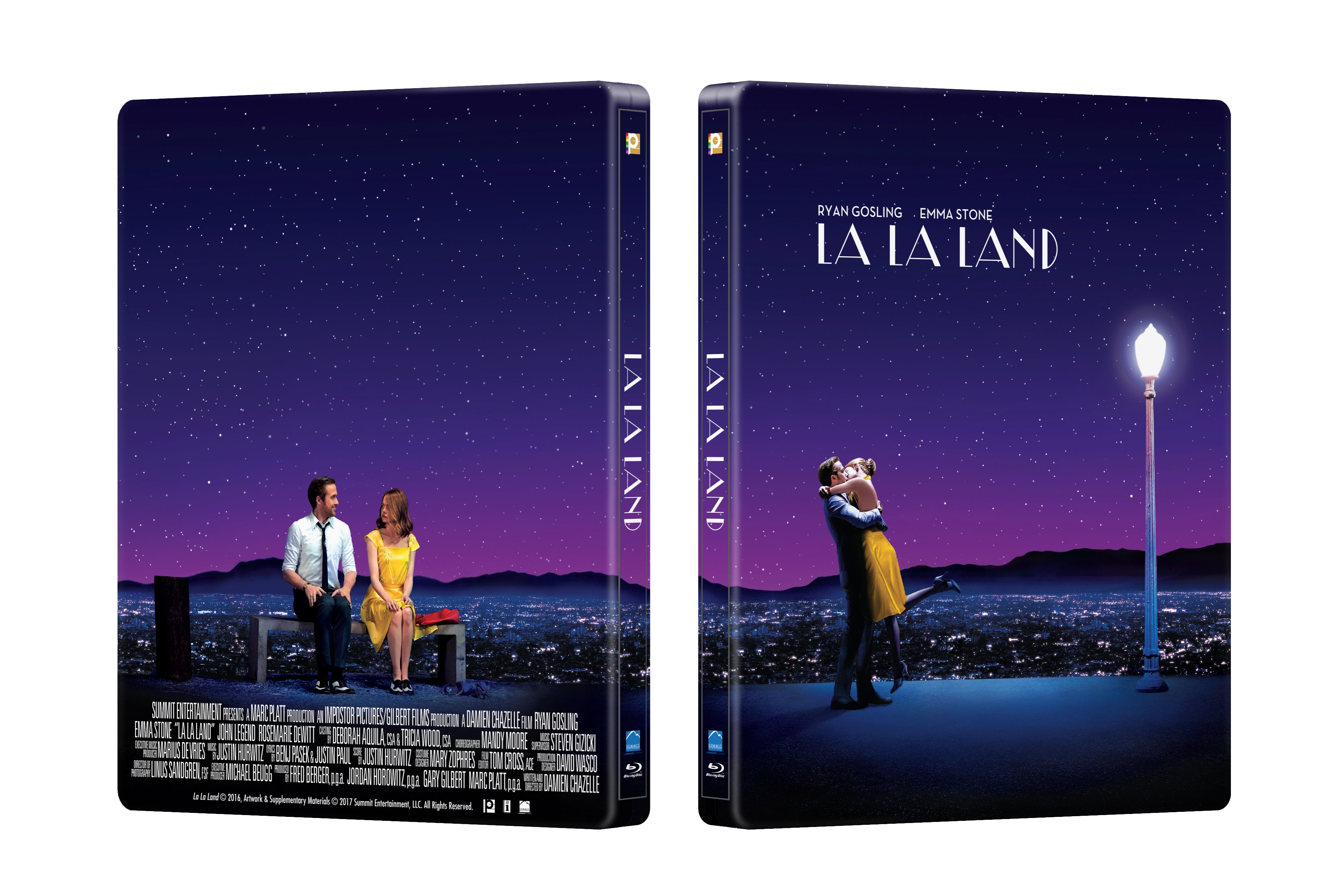 ME#7] La La Land Steelbook (Lenticular Full Slip) - Manta Lab