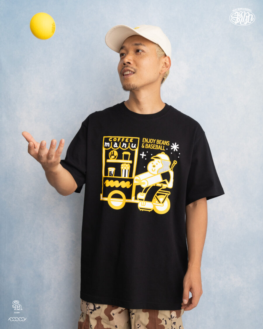 福岡ソフトバンクホークスとmanucoffeeによる “ENJOY BEANS & BASEBALL