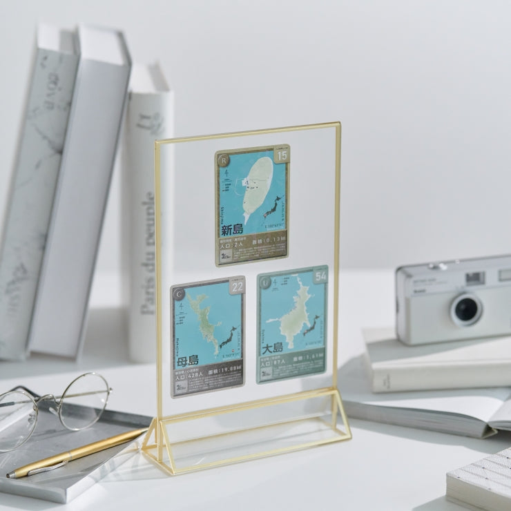 Map Design GALLERY CARD/有人離島②｜地図グッズ｜Map Design GALLERY