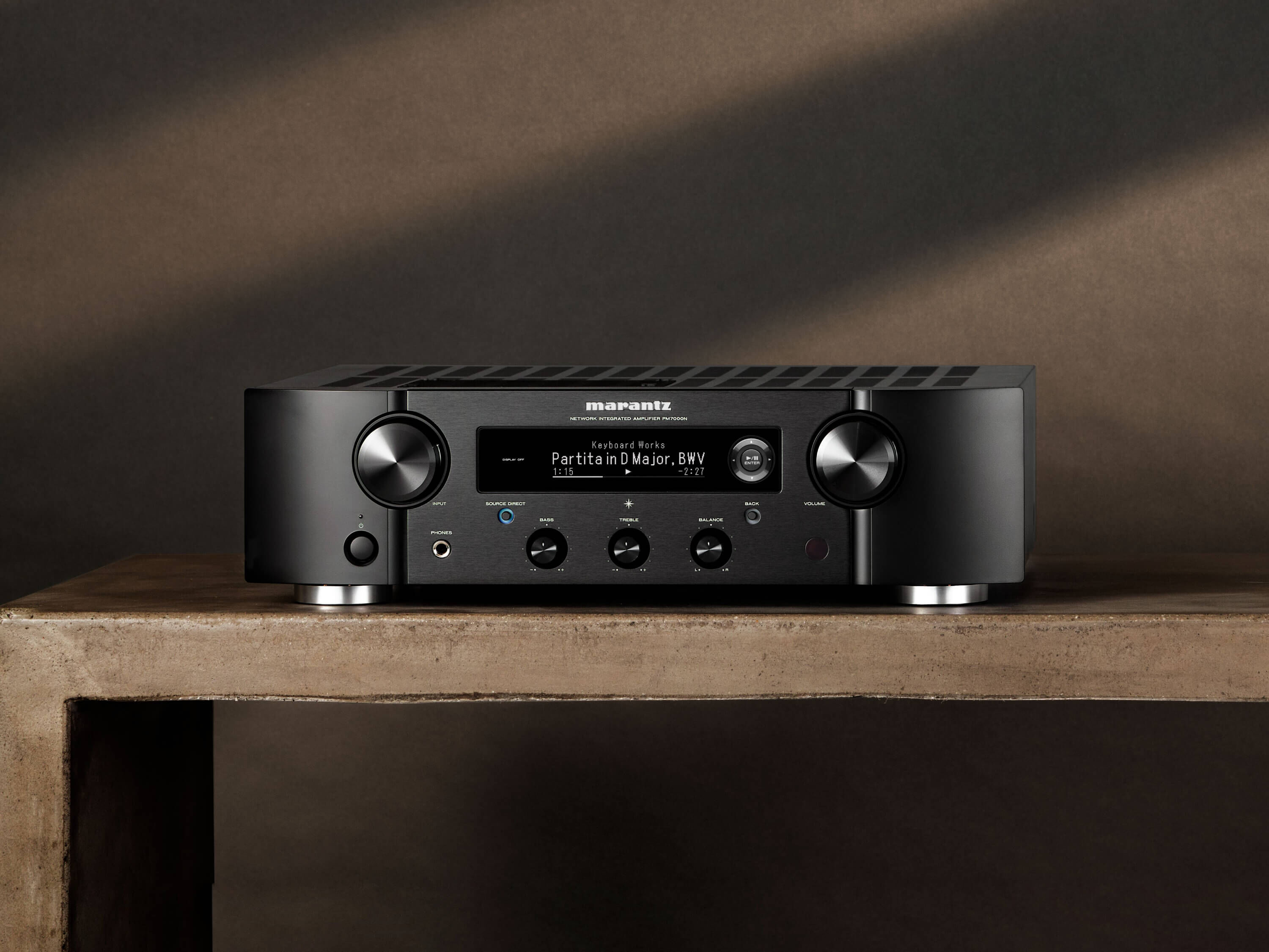 PM7000N - 60W Integrated Stereo Amplifier Powered by HEOS