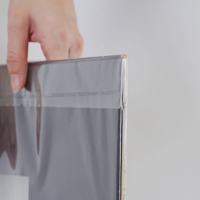 LPレコード用クリアパック（セロパック）OPP製 のり付き袋 厚口 500枚