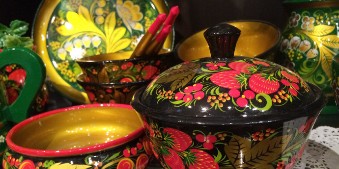 ロシア雑貨店マリンカ / ホフロマ塗り