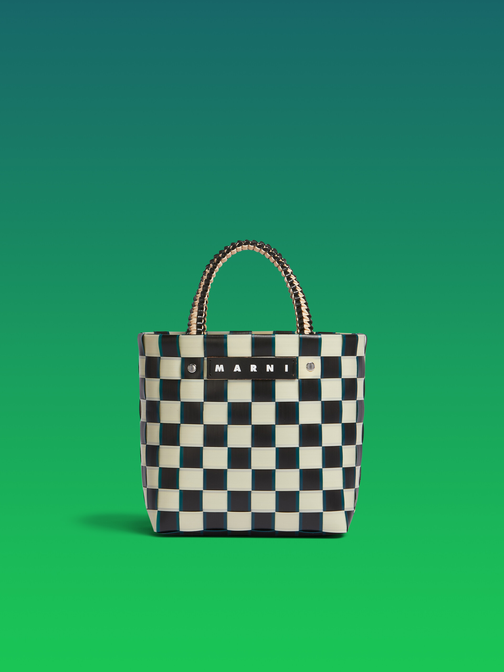 アイボリー MARNI MARKET TAPE MINI BASKET | Marni