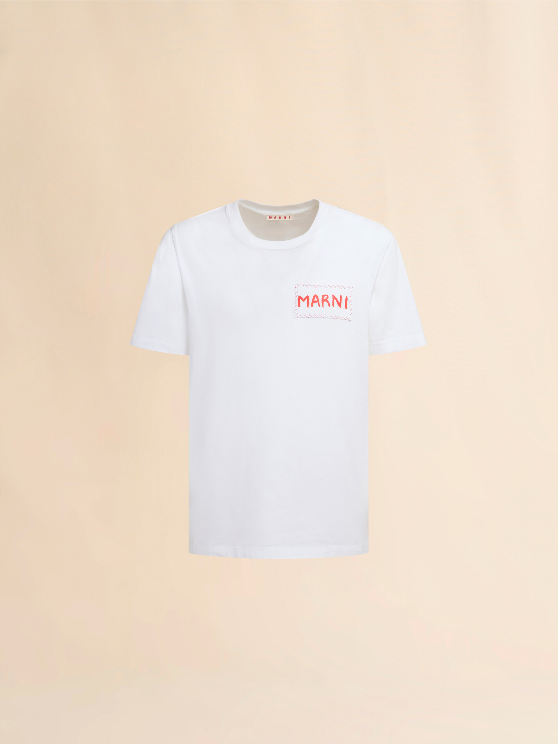 ホワイト クルーネックTシャツ | Marni