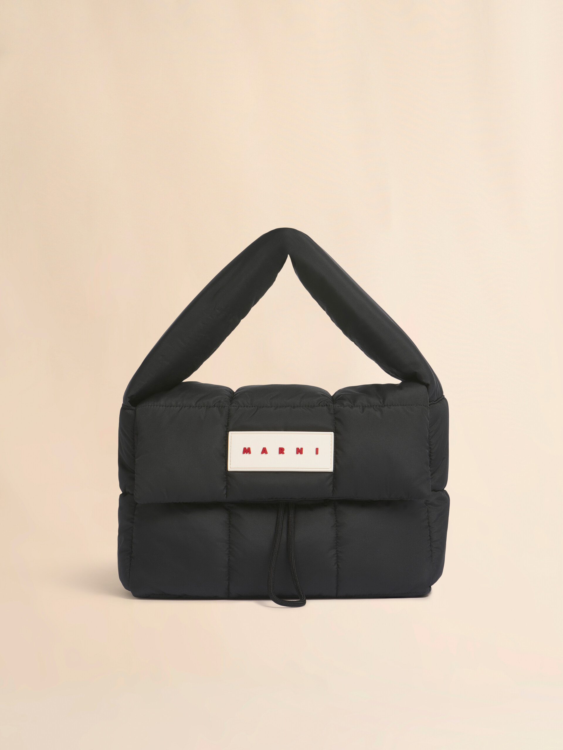 ブラック Puff ショルダーバッグ | Marni