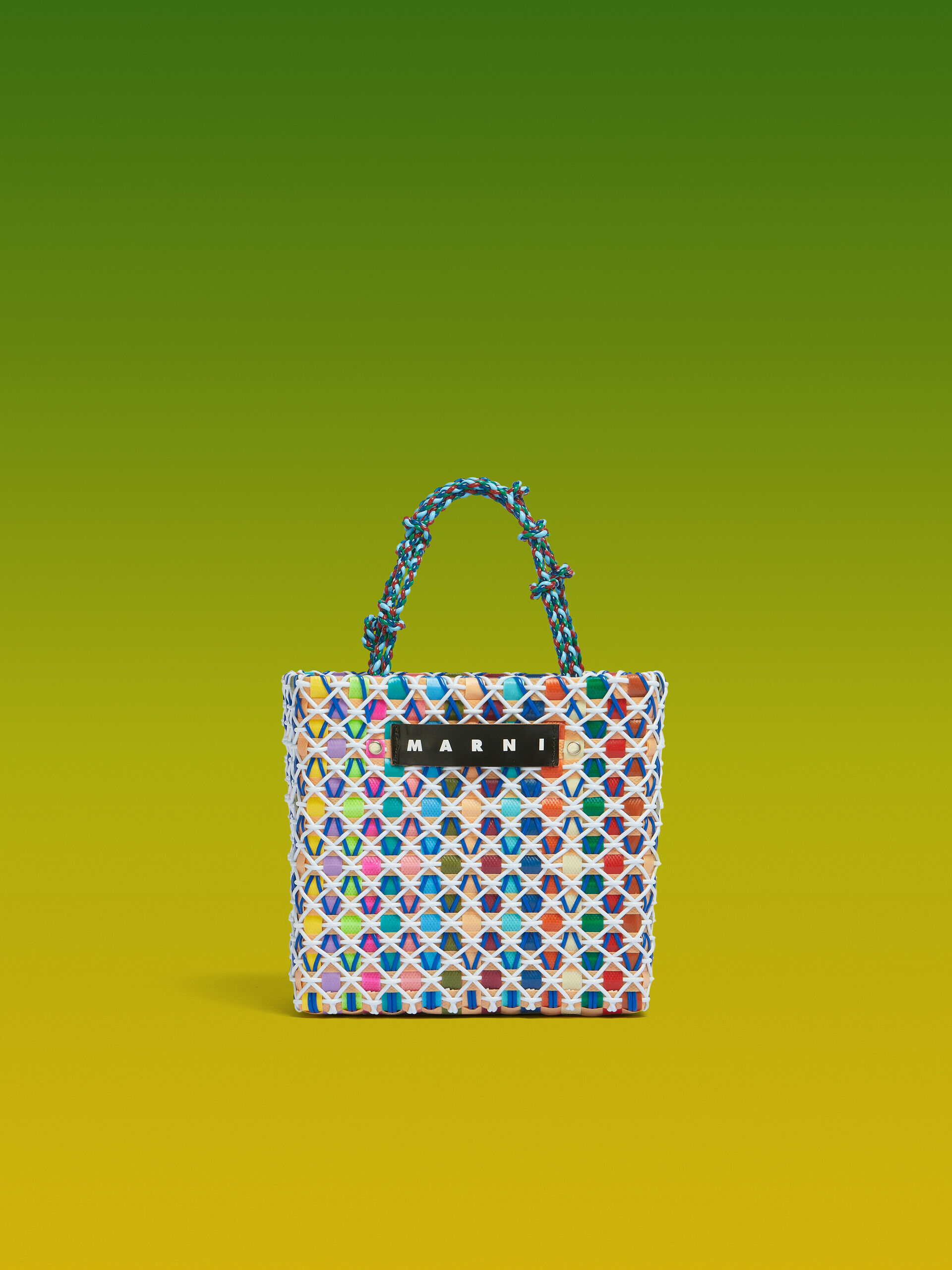 アイボリー(リリーホワイト) MARNI MARKET CAKE BASKET バッグ | Marni