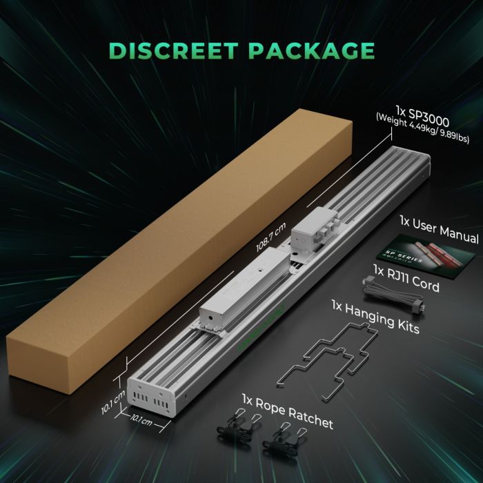 SP 3000 Full Spectrum High Intensity LED Grow Lights | Mars Hydro