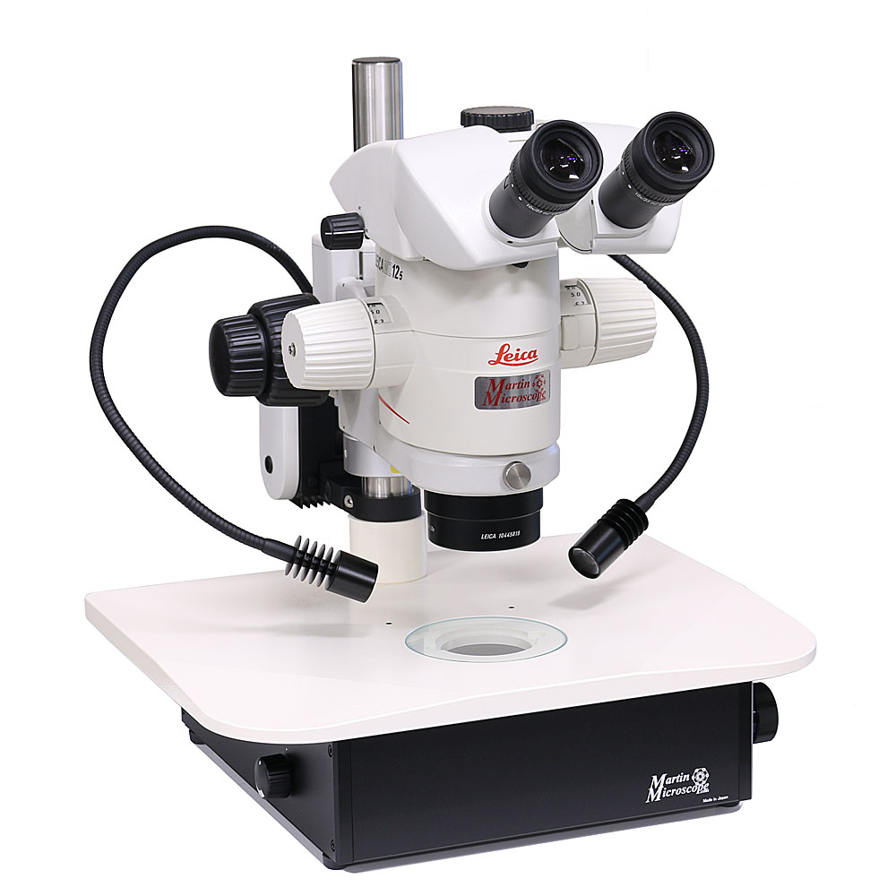 Leica MZ12.5 Research Trinocular Stereomicroscope, Used – Martin