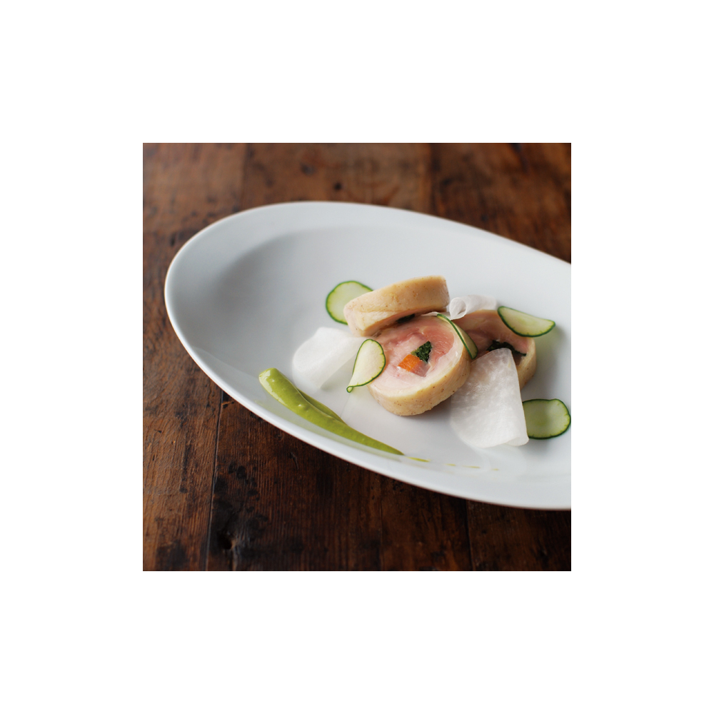 皿・プレート :: 27cm以上 :: レンチ 12”オーバルプレート - マルミツ