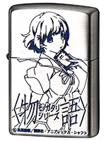 物語シリーズ Zippo B柄(戦場ヶ原ひたぎ) | Zippoオンラインショップ