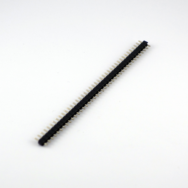 ロープロファイルピンヘッダ [40ピン×1列] 7.7mm 2.54mmピッチ 基板用