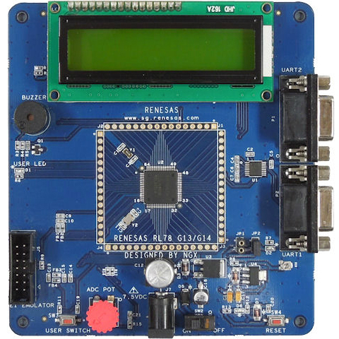 マイコンボード BLUEBOARD-RL78/G13_64PIN NGX Technologies製｜電子