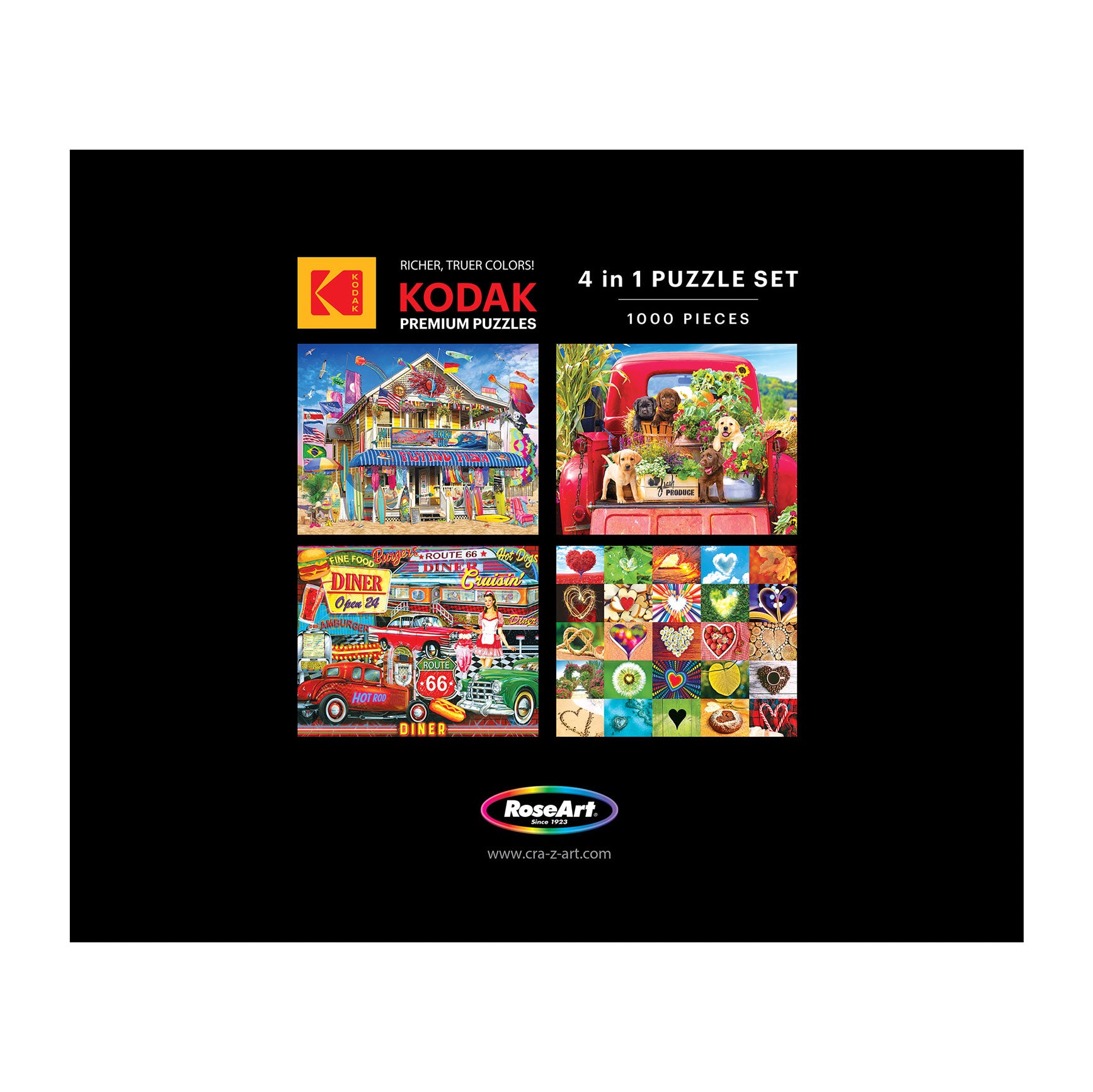 Kodak 4 in 1 Jigsaw Puzzle Set – Mary Maxim