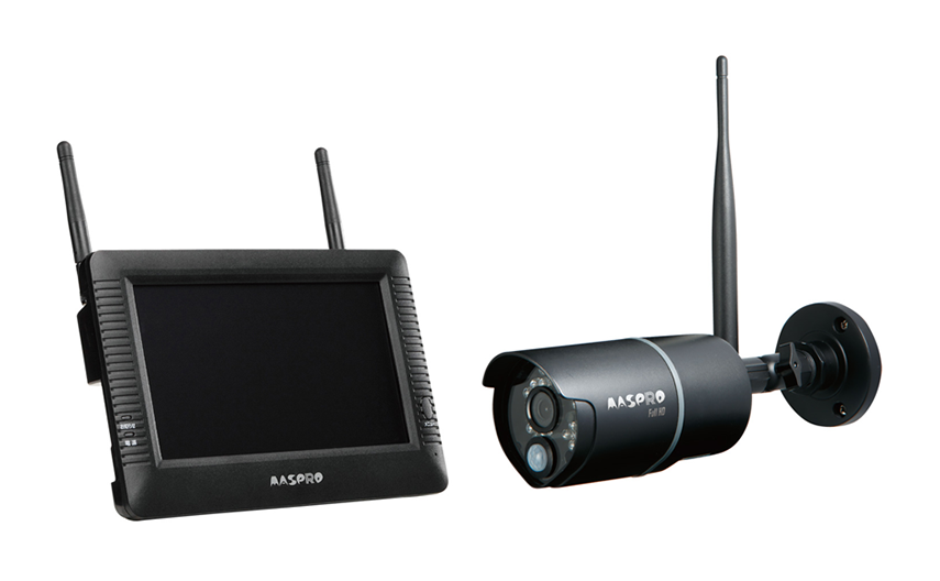 モニター＆ワイヤレスHDカメラセット WHCBL10M4 | マスプロ電工