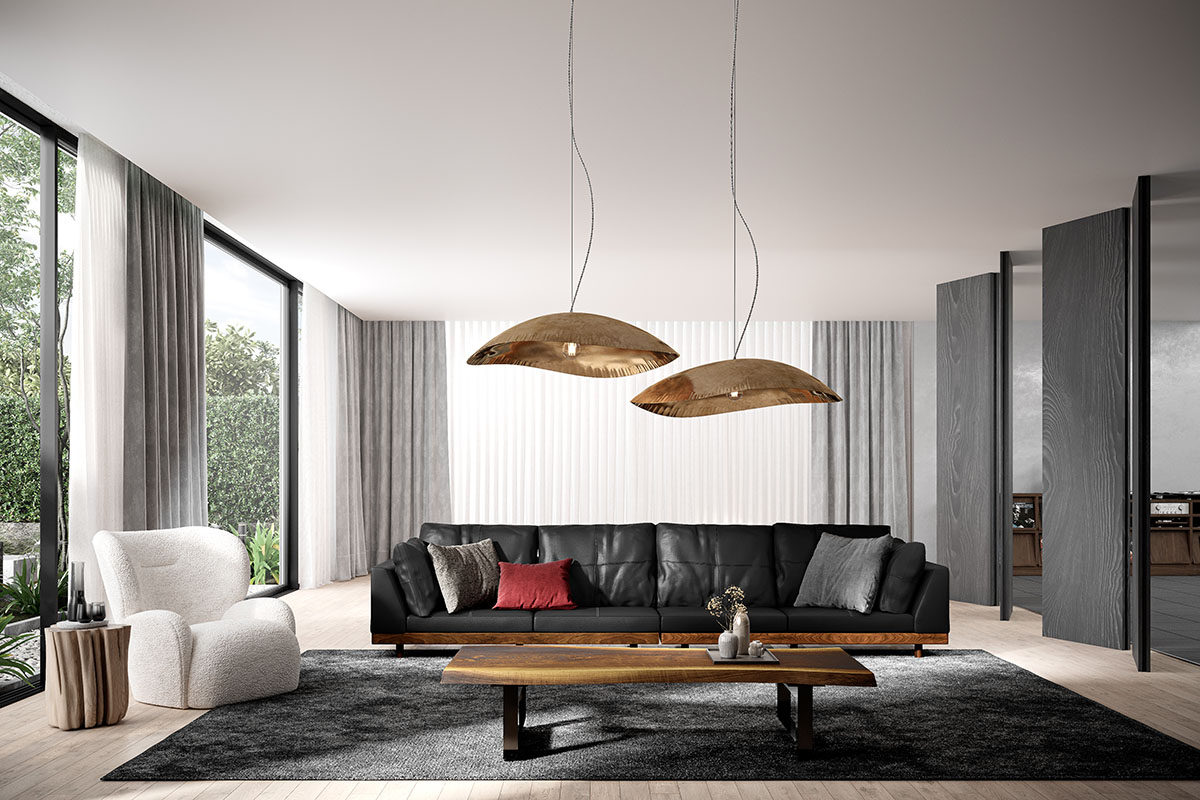 BRICK L サイドテーブル(直径46-55 高さ40cm)の通販 / マスターウォール