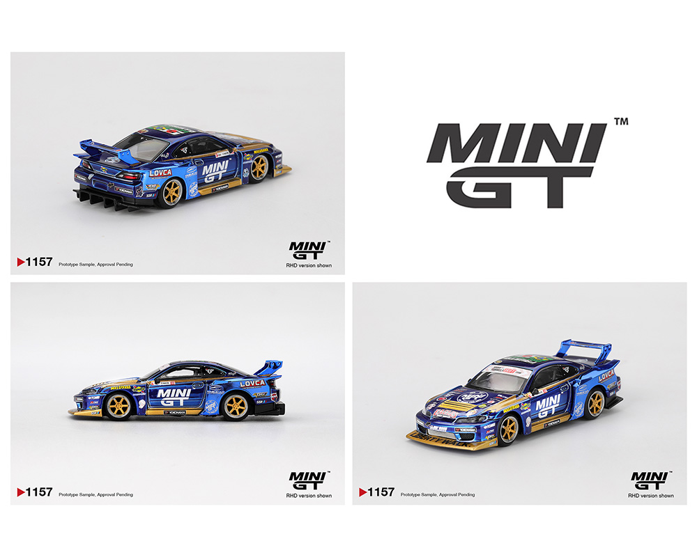 Preorder) Mini GT 1:64 Nissan LB-Super Silhouette S15 SILVIA #555
