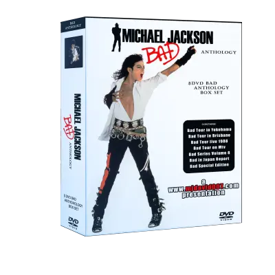 Michael Jackson: Bad Anthology (8 dvds set) - Buy it now!