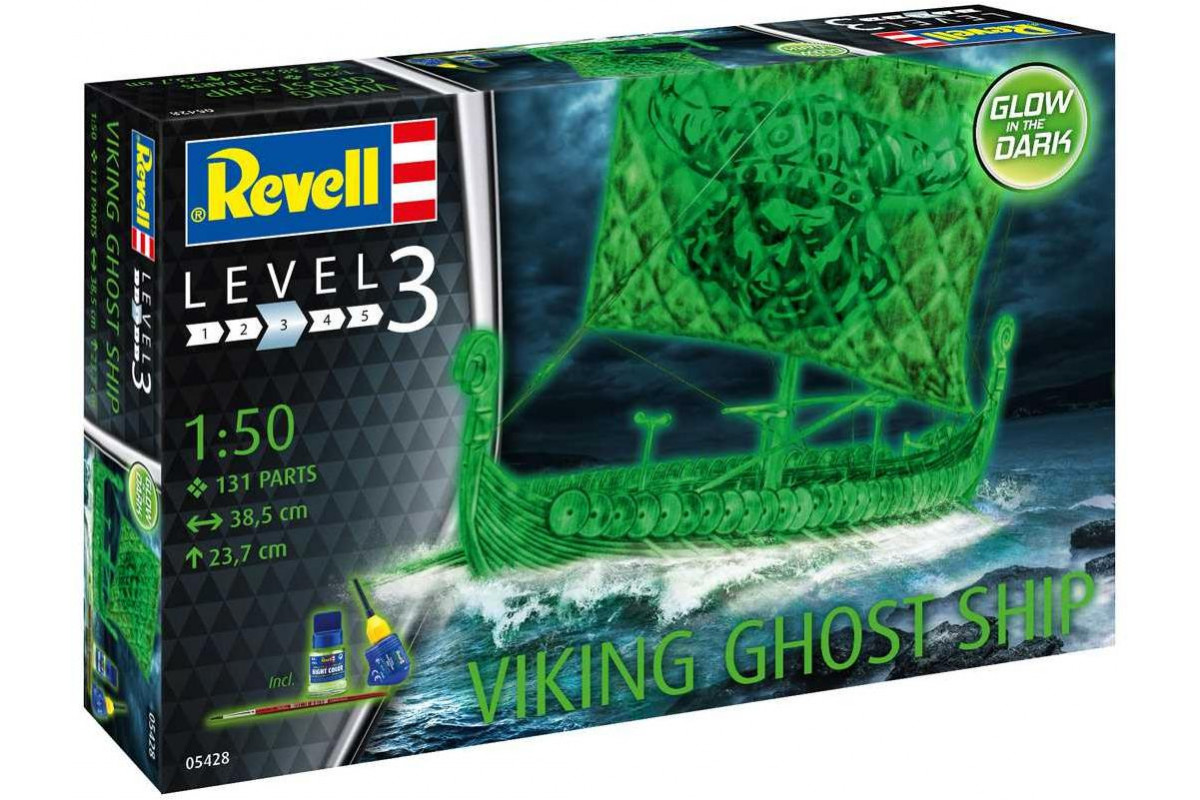 Revell - Viking Ghost Ship (1:50) - 05428 - MJ Modelkits.com