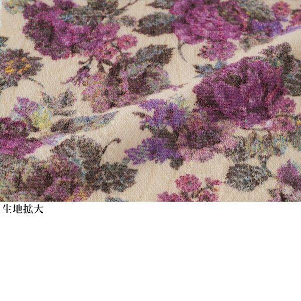 花柄プリントニットカーディガン | 京都通販ミセスのファッション館・本店