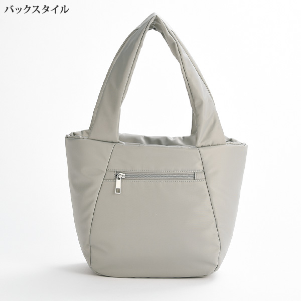 はっ水ナイロン コロンとした手提げバッグ | 京都通販ミセスの